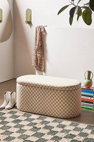 shae-checkered-storage-bench-in-beige-at-urban-outfitters-1