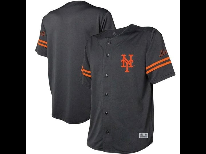 mens-stitches-black-new-york-mets-team-fashion-jersey-size-medium-1