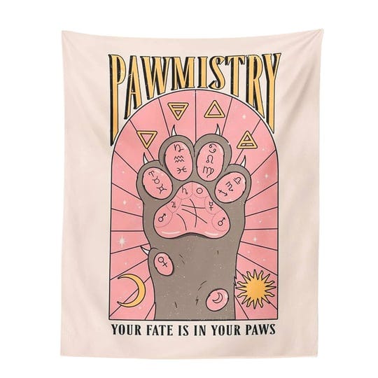 mbvbn-kawaii-tapestry-kawaii-wall-decor-pink-cat-paw-tapestry-kawaii-room-decor-pink-kawaii-room-dec-1