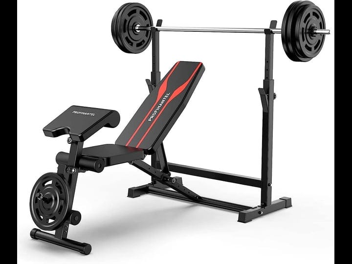 adjustable-weight-bench-olympic-workout-bench-bench-press-set-with-squat-rack-1