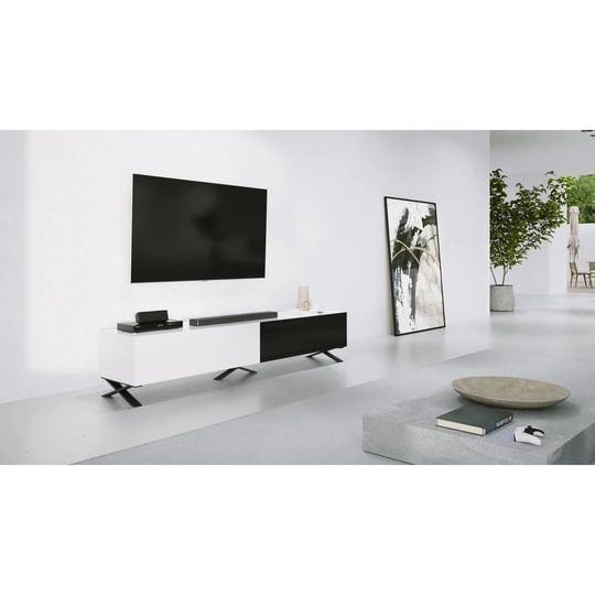 b-modern-influencer-90-tv-stand-white-1