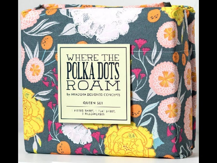 where-the-polka-dots-roam-dark-floral-bedsheets-twin-size-super-soft-wrinkle-resistant-bedding-set-f-1