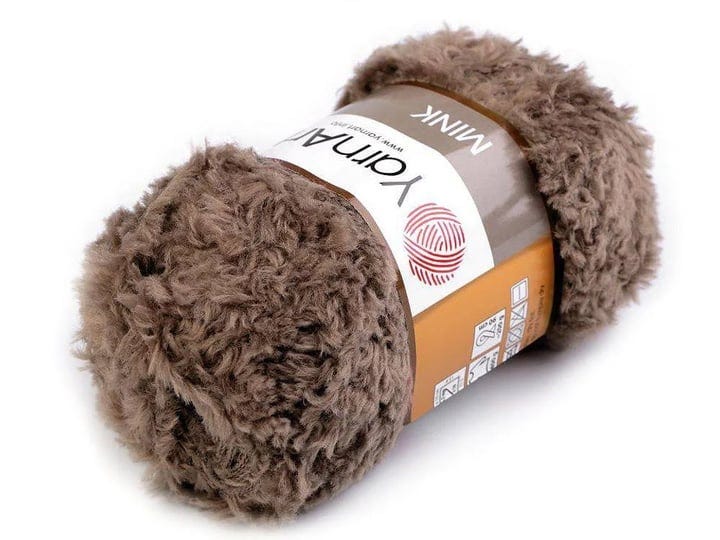 yarnart-mink-50gr-fluffy-yarn-light-brown-332-1