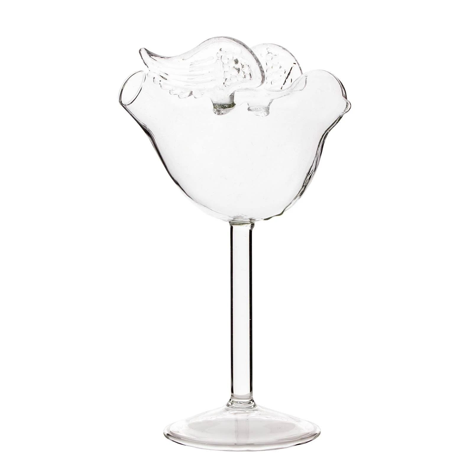 Crystal Clear BarConic Bird with Wings Cocktail Glass - 5oz | Image