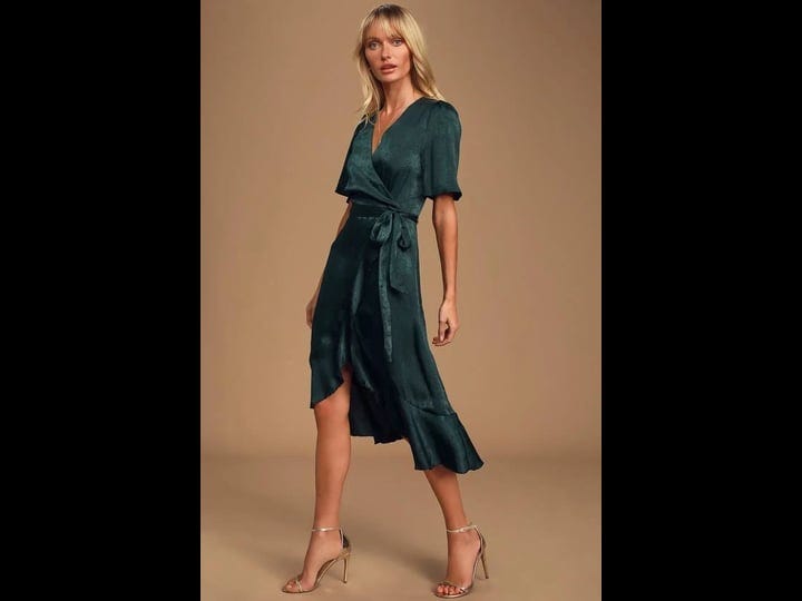 lulus-wrapped-up-in-love-satin-wrap-midi-dress-dark-green-size-xs-1