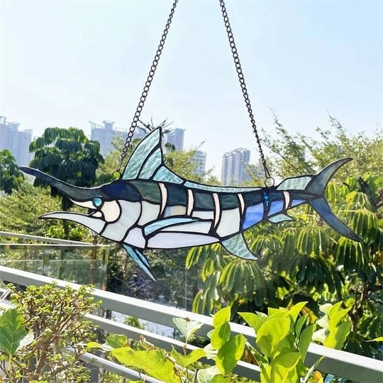 chloe-lighting-swordfish-animal-style-stained-glass-window-panel-16-wide-1