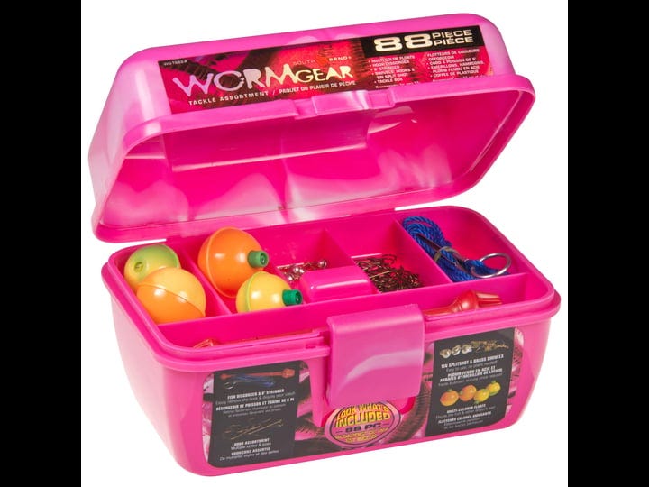 south-bend-88-piece-pink-worm-gear-loaded-tackle-box-kit-1