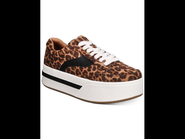wild-pair-womens-brown-leopard-print-1-platform-dandii-wedge-sneakers-7-5-m-1