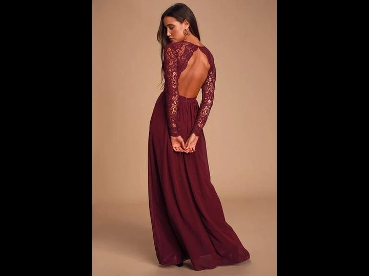 burgundy-long-sleeve-lace-maxi-dress-womens-x-small-100-polyester-lulus-exclusive-1