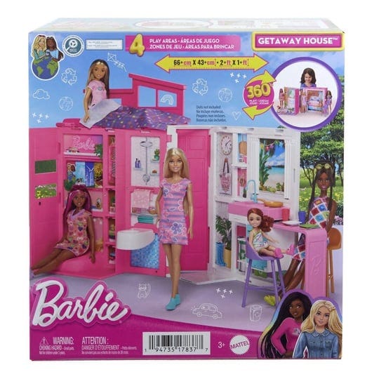 barbie-getaway-house-playset-with-4-play-areas-and-11-decor-accessories-1