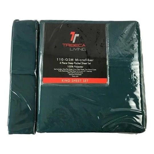 tribeca-living-110-gsm-microfiber-solid-deep-pocket-sheet-set-teal-king-1