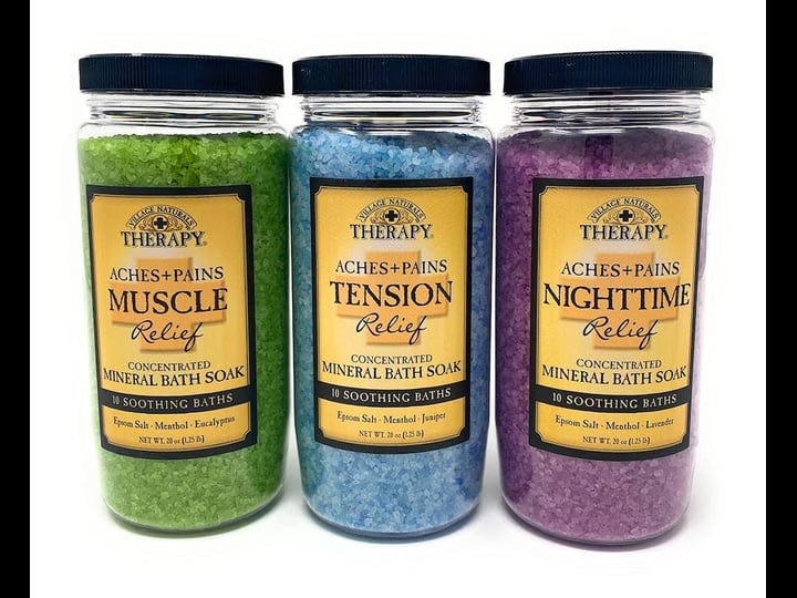 village-naturals-therapy-mineral-bath-soak-variety-set-3-pack-restless-nights-aches-pain-stress-tens-1