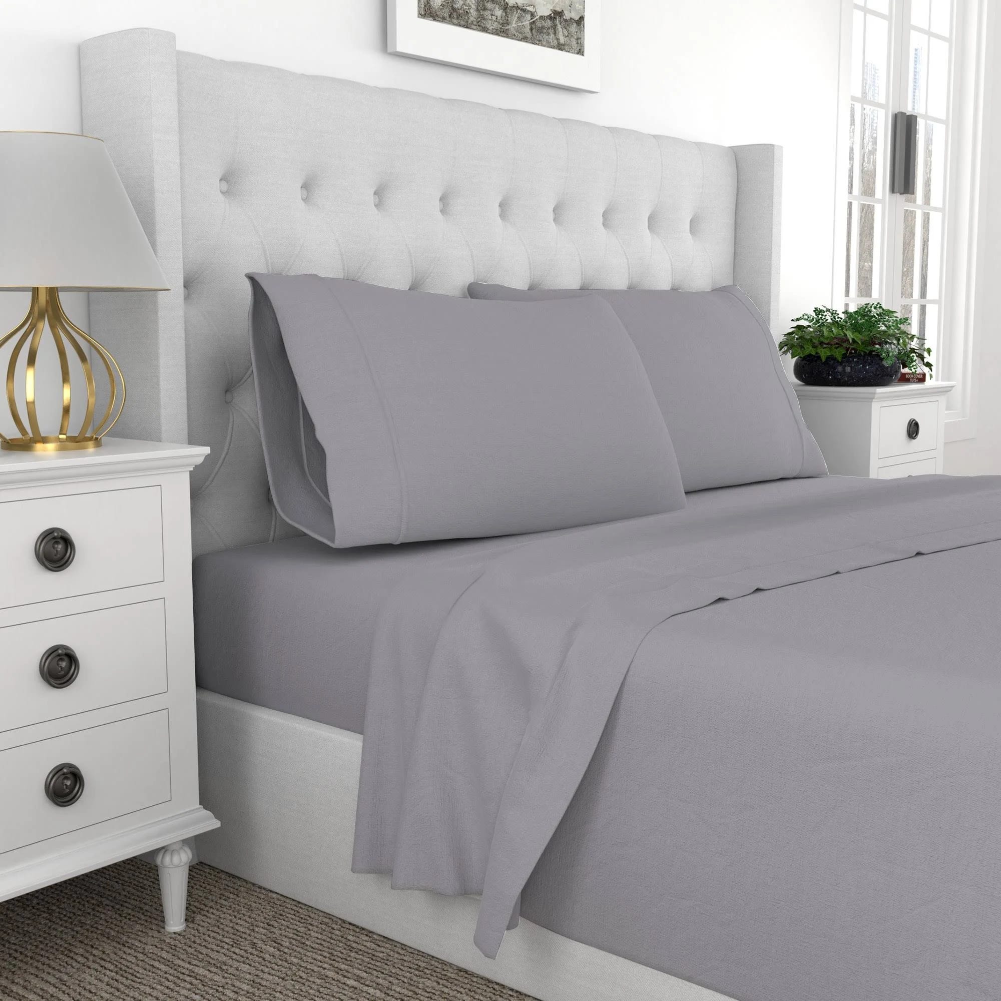 Luxurious King 800 Thread Count Supima Cotton Sheets for Comfortable Sleep | Image