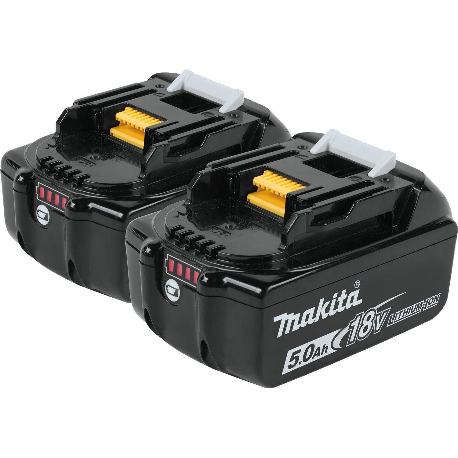 Makita BL1850B-2 18V LXT Lithium-Ion Twin Pack Battery for Star Protection Tools | Image