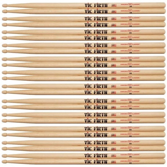vic-firth-5a-american-classic-wood-tip-drumsticks-1