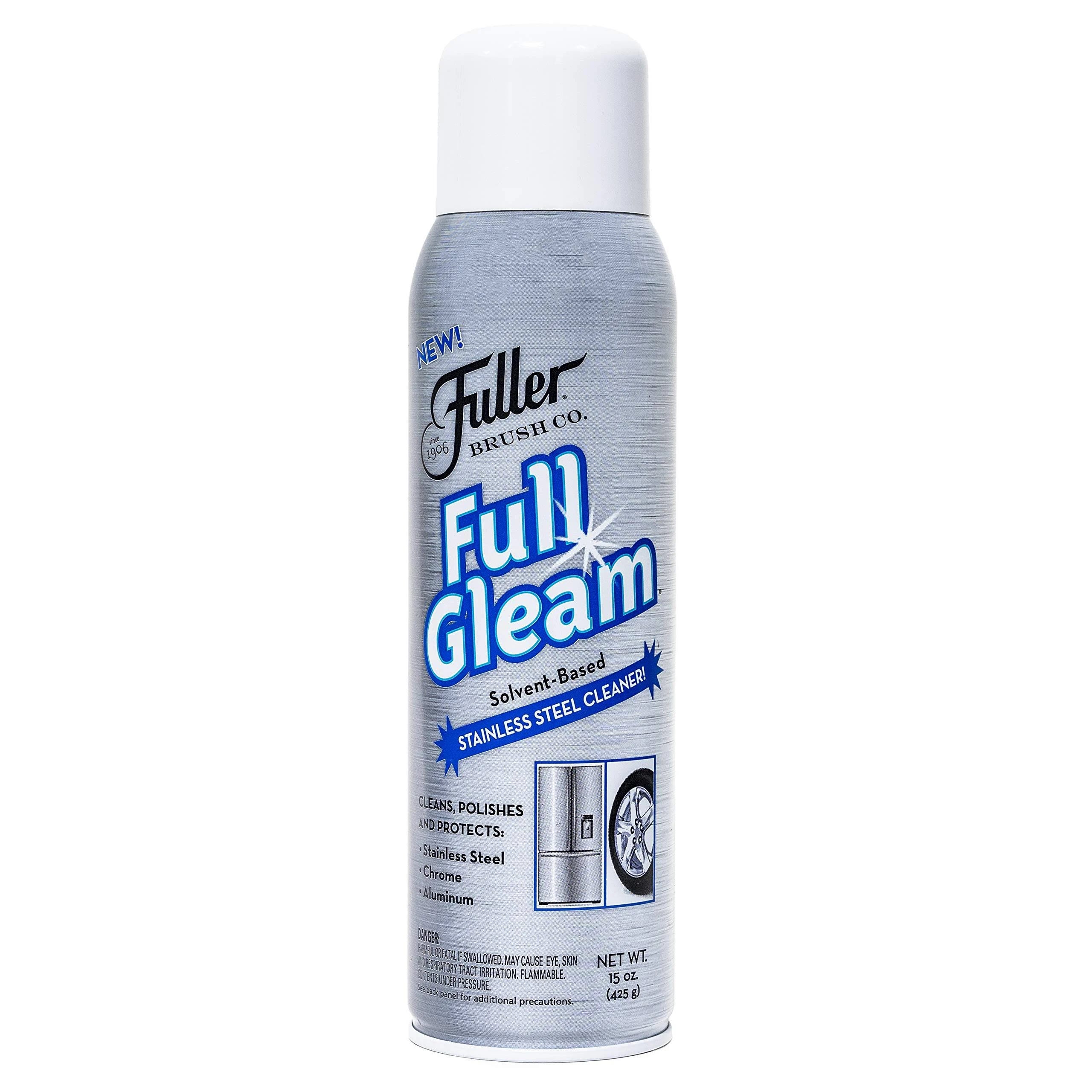 Full Gleam Stainless Steel Cleaner: Powerful Solvent-Based Formula for Shiny Surfaces | Image