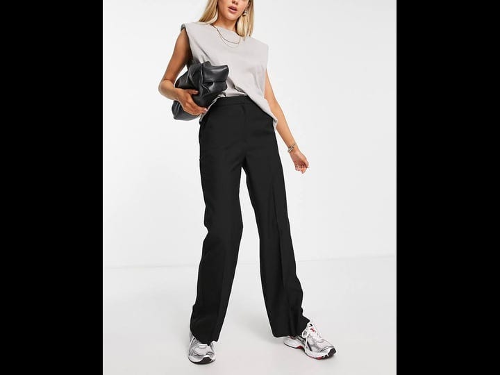 asos-design-straight-leg-trousers-in-black-at-nordstrom-size-0-us-1
