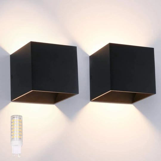 ralbay-led-modern-black-indoor-wall-sconce-2-pack-9w-aluminum-led-up-and-down-black-indoor-wall-ligh-1