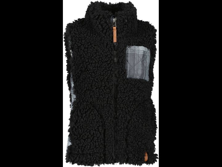 obermeyer-kids-ashton-sherpa-vest-black-1