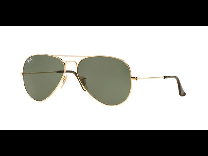ray-ban-sunglasses-aviator-havana-collection-gold-frame-green-lenses-1