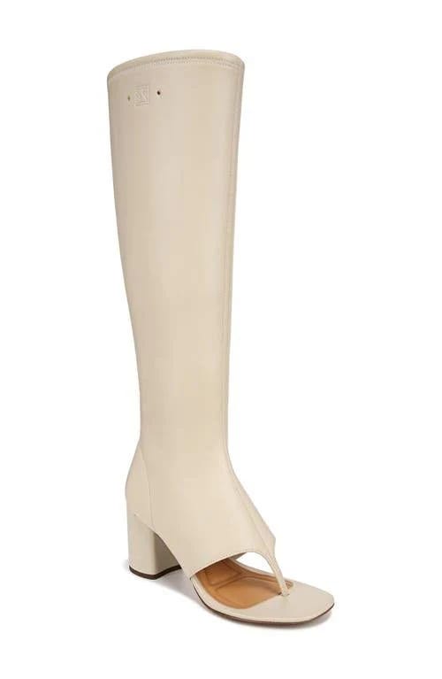 Elegant Ivory Peep Toe Boot - Sarto by Franco Sarto Odette | Image