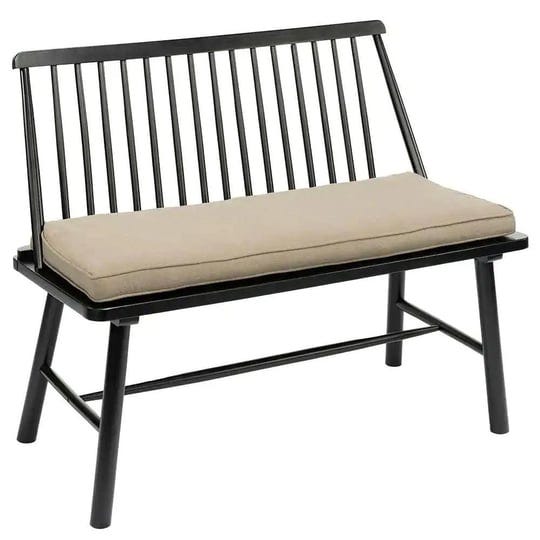 44-in-2-seated-black-farmhouse-wood-outdoor-bench-in-black-1