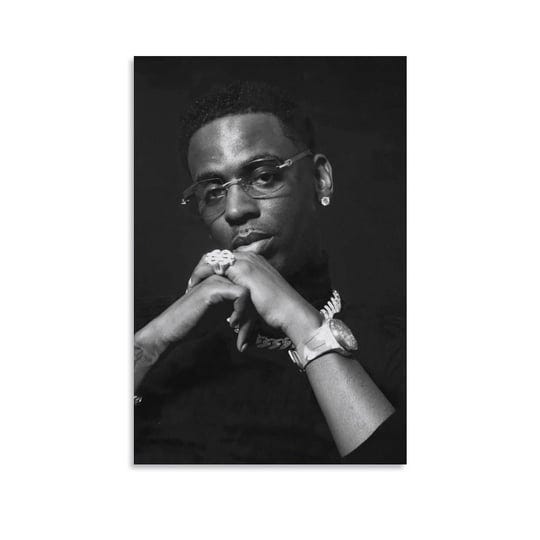 young-dolph-album-cover-poster-rapper-hiphop-music-portrait-home-decor-poster-wall-art-picture-print-1