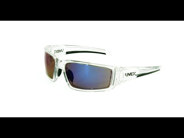 uvex-s2975-hypershock-safety-glasses-clear-ice-frame-blue-mirror-lens-1