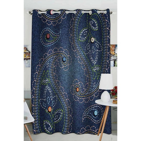 abphqto-texture-denim-fabric-buttons-embroidery-paisley-window-curtain-kitchen-curtain-window-drapes-1
