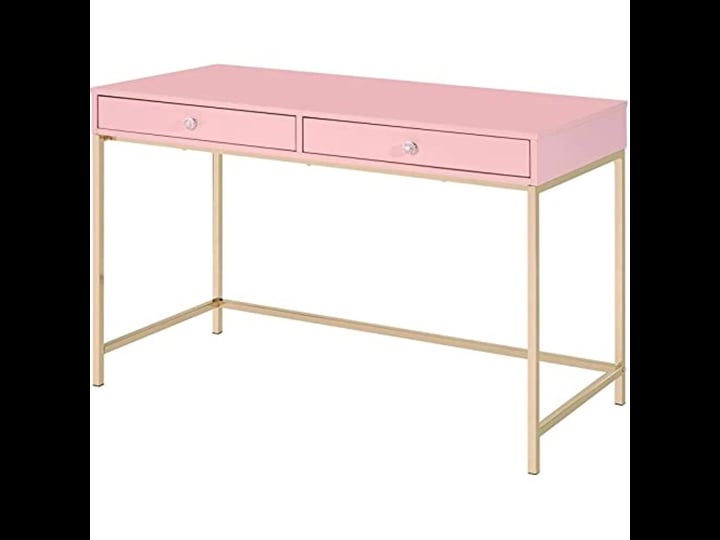 ergode-writing-desk-pink-high-gloss-gold-finish-93545-vv-1