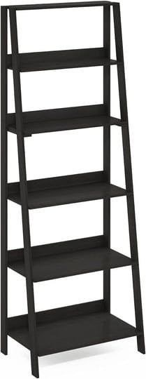 furinno-ladder-bookcase-display-shelf-6-tier-espresso-1