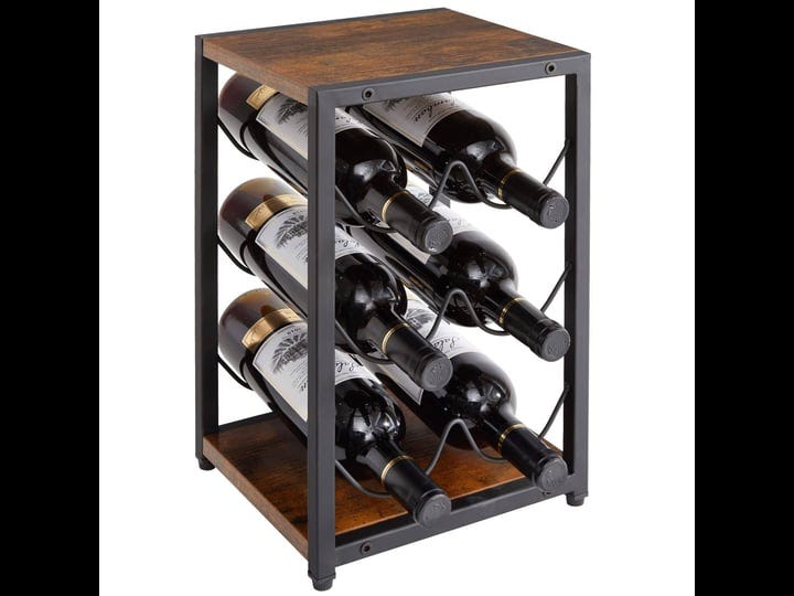 ibuyke-6-bottle-metal-wine-rack-free-standing-wine-storage-holder-for-horizontal-storage-3-tier-vint-1