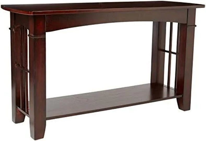 coaster-antique-country-style-sofa-table-cherry-finish-1