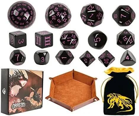 Complete Polyhedral Dice Set for Role Playing | Image