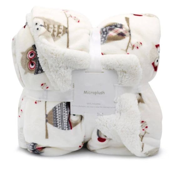 ukeler-flannel-sherpa-throw-70-x-50-owl-printed-soft-plush-flannel-blanket-throws-for-bed-couch-sofa-1