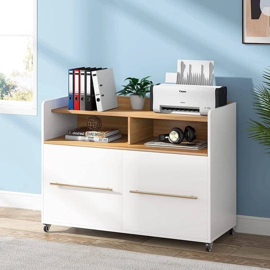 2-drawer-file-cabinet-rolling-filing-cabinets-for-home-office-white-letter-1