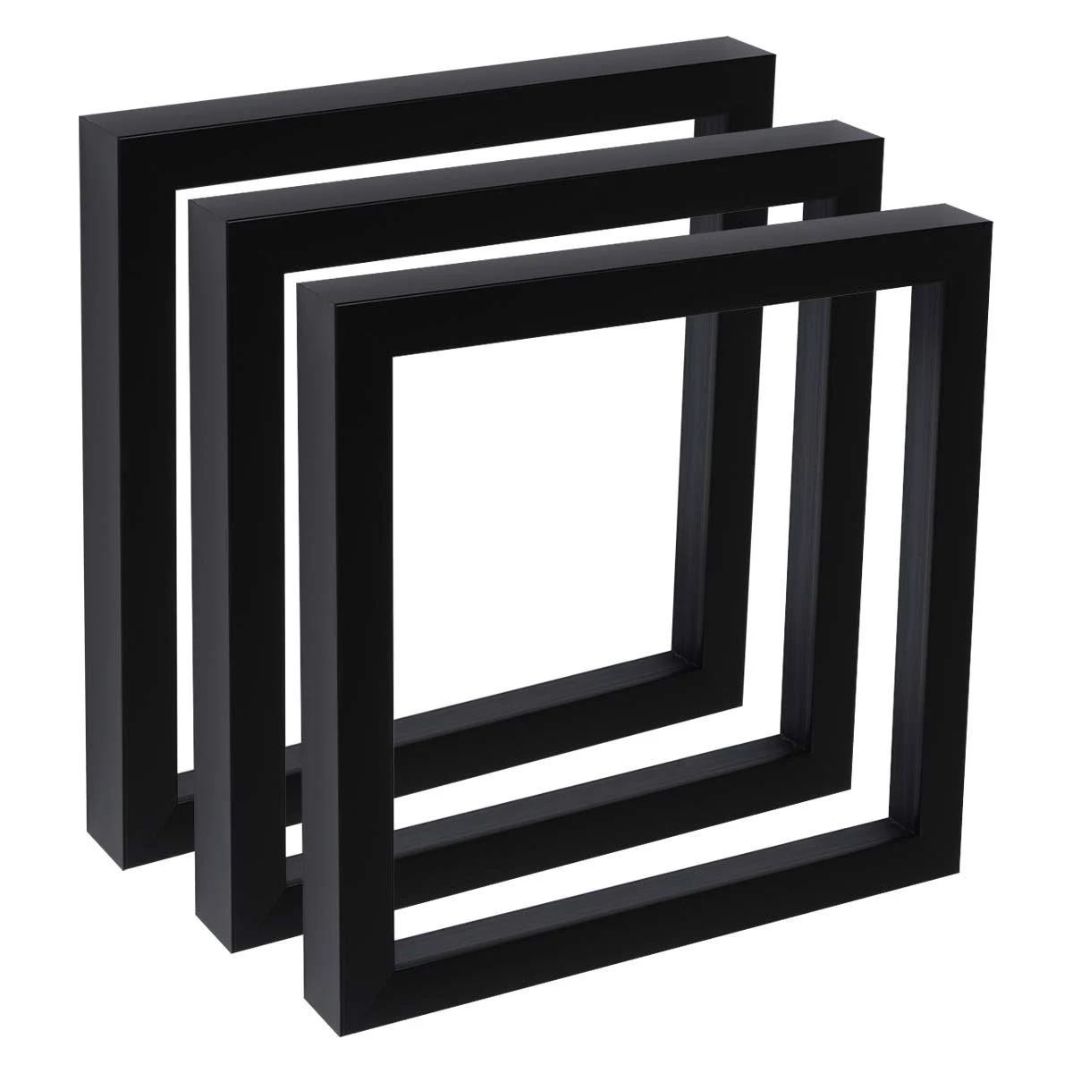 Professional 18 x 18 Deep Gallery Frames Set of 3 - No Glass/Backing | Image