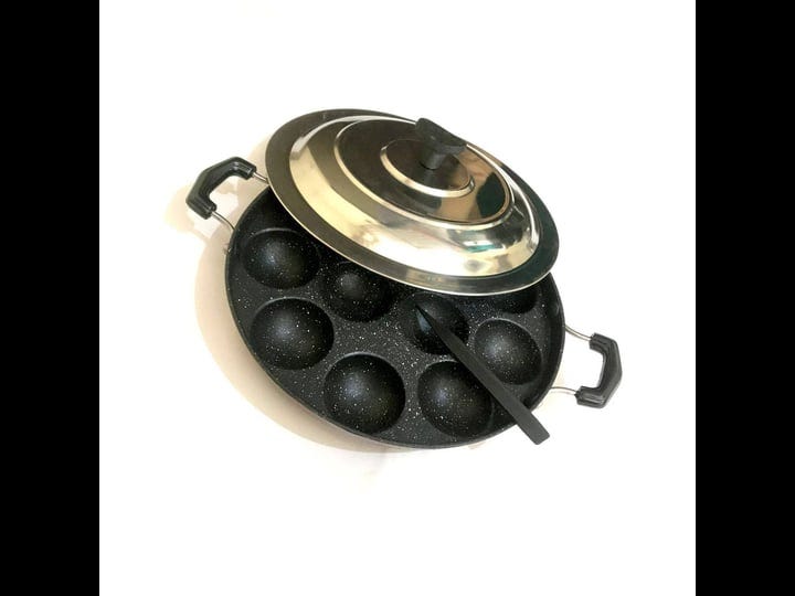 12-pits-nonstick-appam-patra-side-handle-with-lid-paniyarakkal-paniyaram-appam-pan-maker-pancake-mak-1