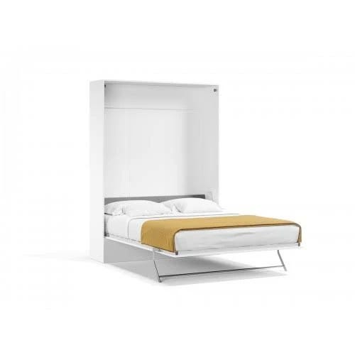 Space-Saving Luxury Queen Loft Bed with Hydraulic Opening Mechanism - Ver | Image