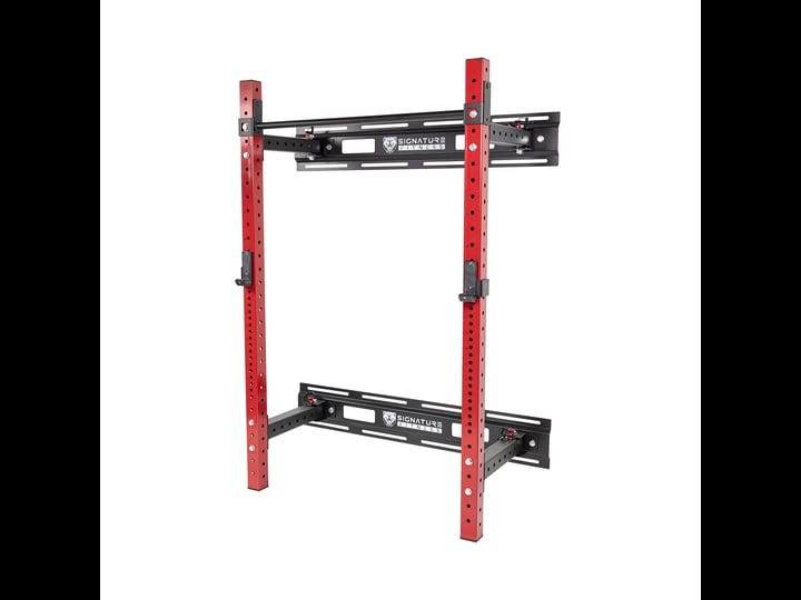 signature-fitness-3-x-3-wall-mounted-fold-in-power-cage-squat-rack-with-adjustable-pull-up-bar-and-j-1