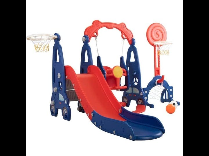 nyeekoy-kids-slide-for-toddlers-age-1-3-slide-and-swing-set-for-children-baby-indoor-outdoor-playset-1