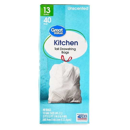 great-value-drawstring-bags-tall-unscented-kitchen-13-gallon-40-ea-1