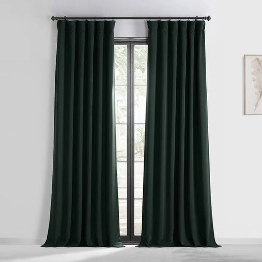 exclusive-fabrics-furnishings-blackout-50-x-120-curtain-panel-dark-green-1
