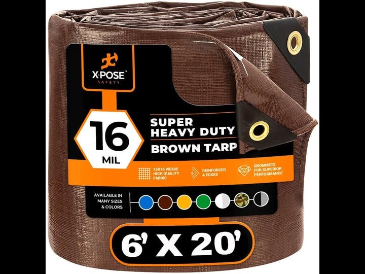 6-x-20-super-heavy-duty-16-mil-brown-poly-tarp-cover-xpose-safety-1