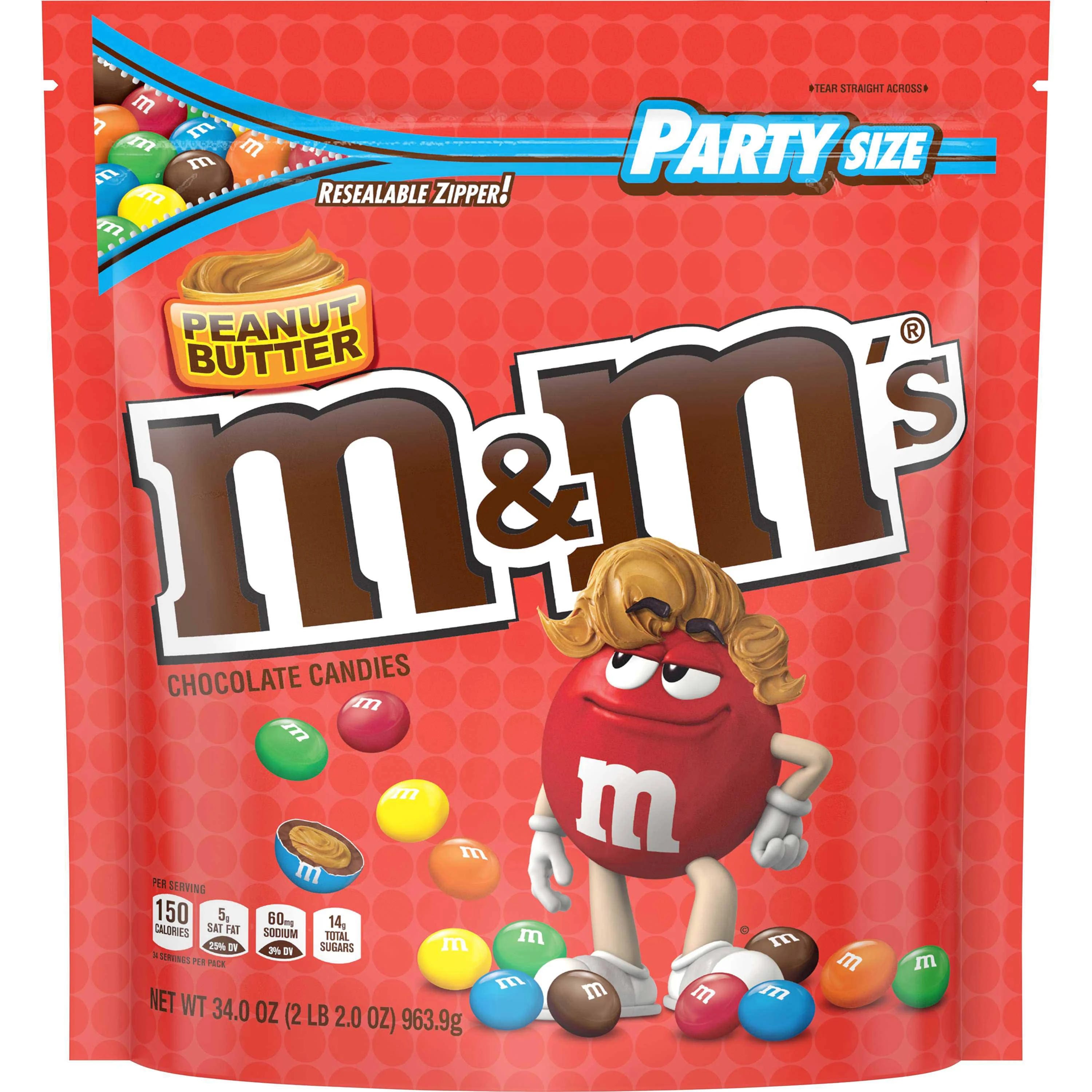 Classic M&M's Peanut Butter Chocolate Candy | Image