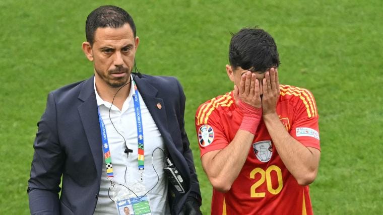 Spain Star Pedri's Injury Shakes Euro 2024 Semifinal Hopes