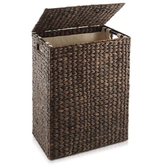 casafield-large-laundry-hamper-with-lid-and-removable-liner-bag-espresso-woven-water-hyacinth-laundr-1