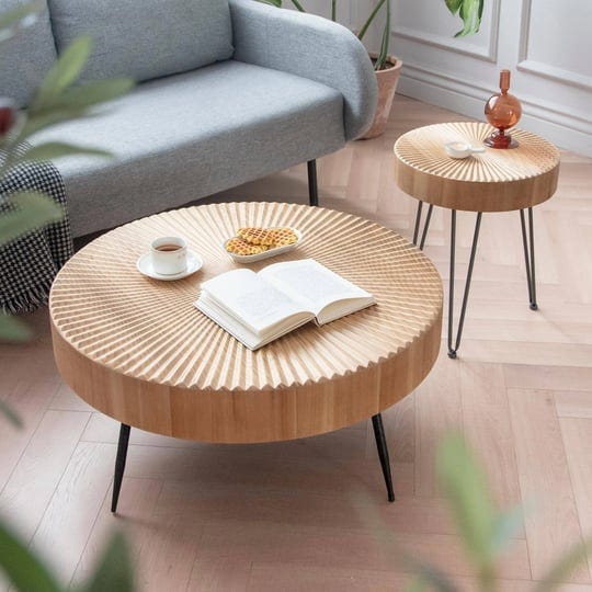 cozayh-2-piece-modern-farmhouse-living-room-coffee-table-set-nesting-table-round-natural-finish-with-1