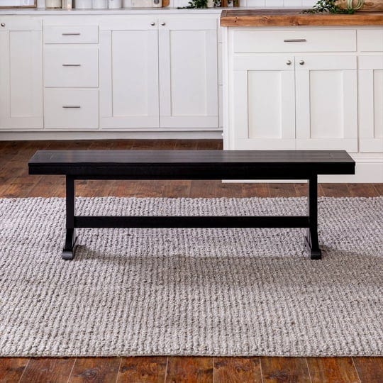 60-inch-antique-black-rustic-farmhouse-dining-bench-1