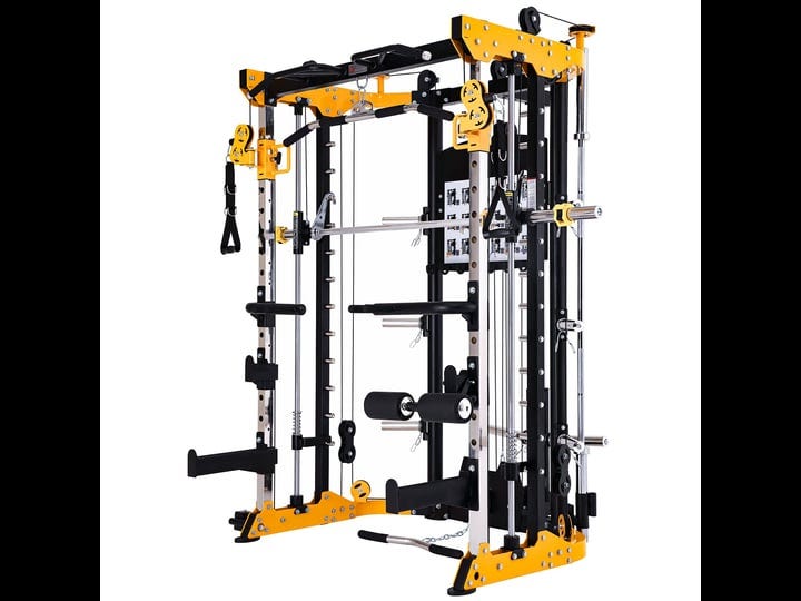 altas-strength-light-commercial-home-gym-smith-machine-with-pulley-system-and-leg-developer-1